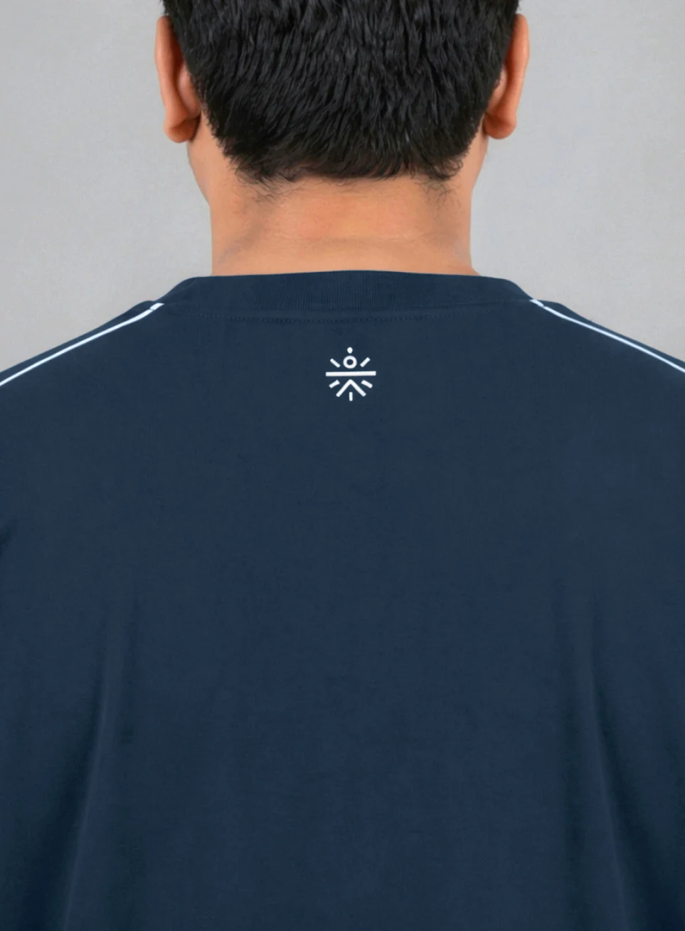 Men's Blue Cult Brand Carrier Plus Size Oversized Fit T-shirt - Image 9