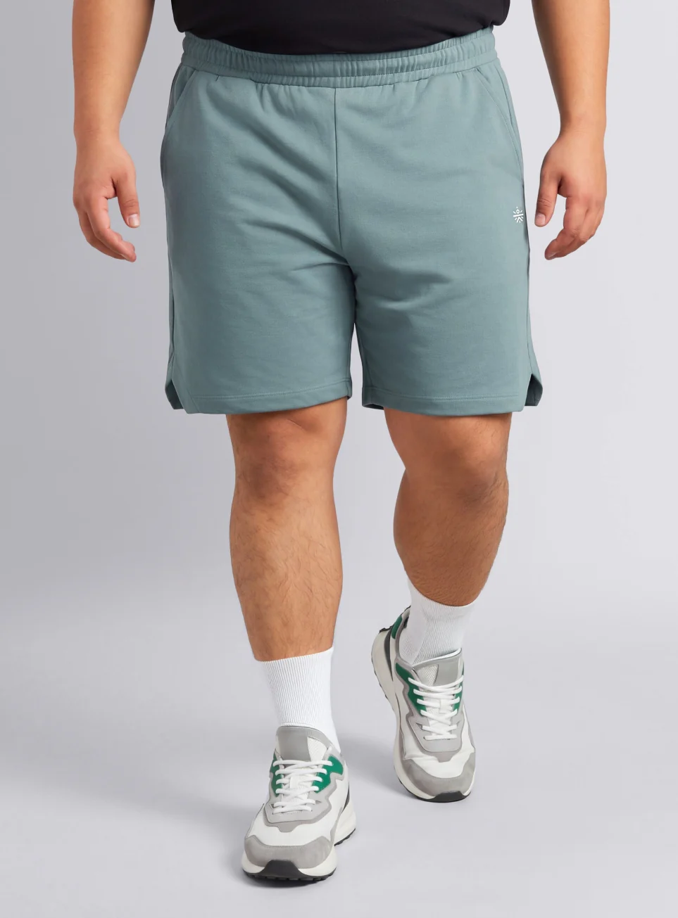Men's Blue Move All Day Plus Size Shorts