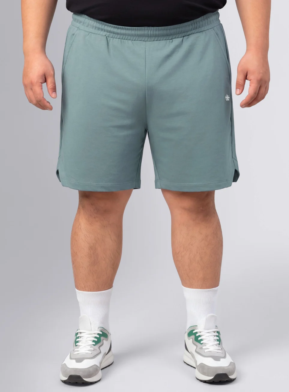 Men's Blue Move All Day Plus Size Shorts - Image 4