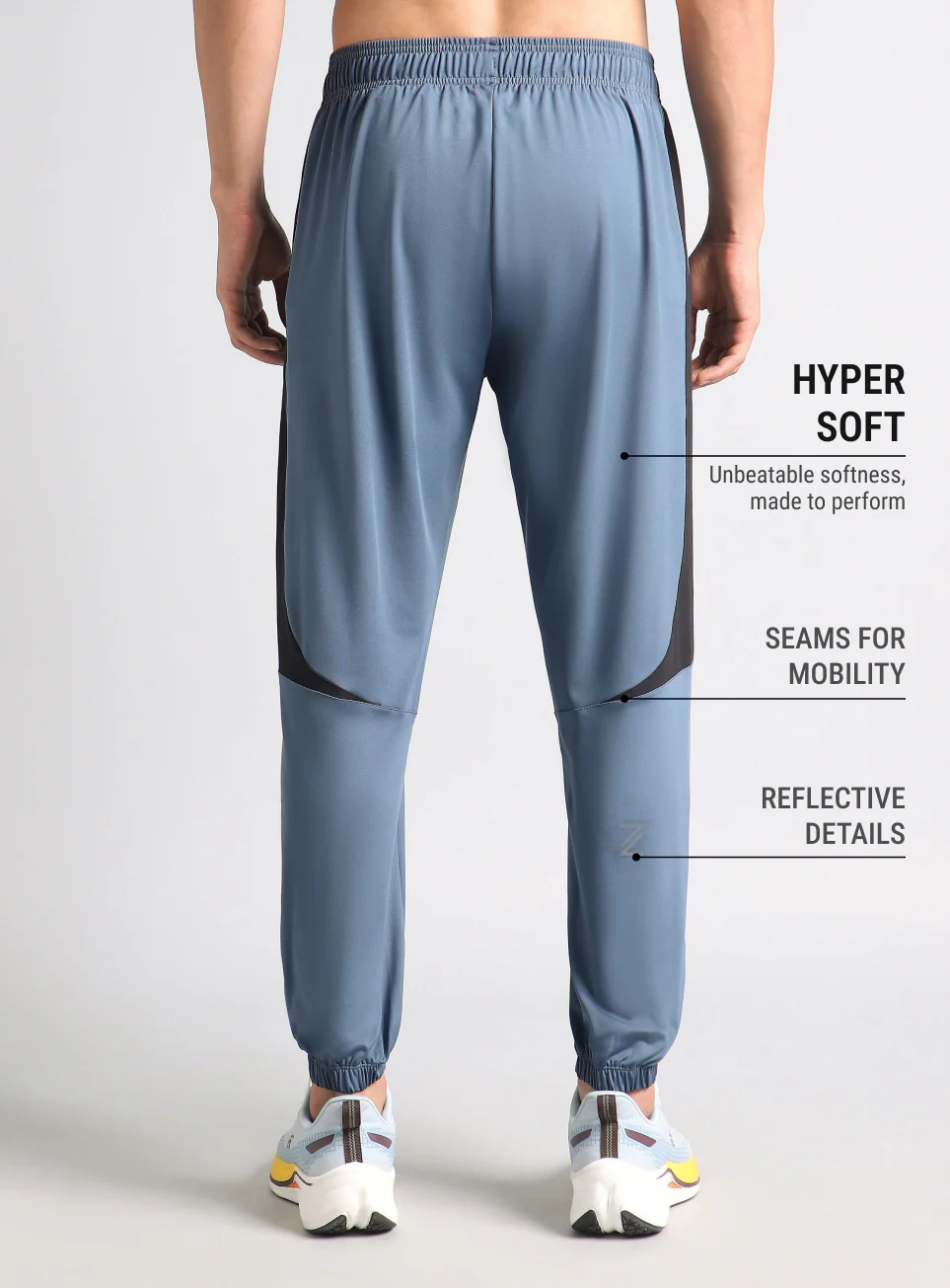 Men's Blue Runner's Favourite Performance Joggers - Image 6