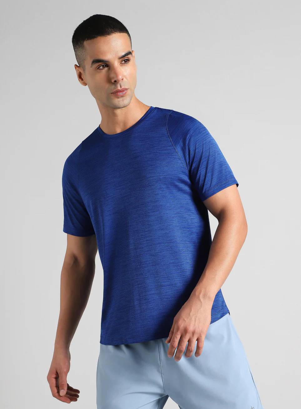 Men's Blue Training Elevate Sculpt T-shirt