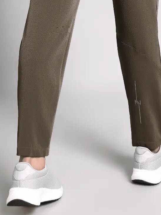 Men's Brown High Impact Running Trackpants - Image 9