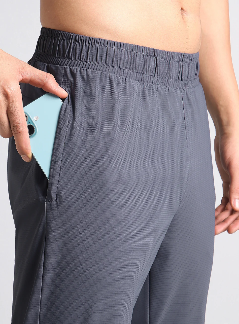 Men's Dark Grey Cult Performance Training Trackpants - Image 8