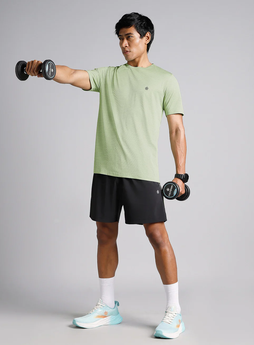 Men's Green All Format Training Pro T-shirt - Image 3