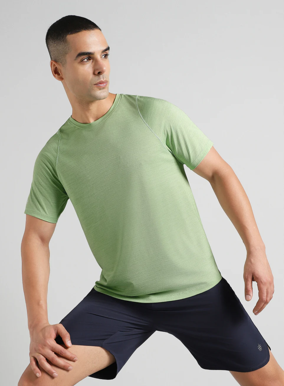 Men's Green Training Elevate Sculpt T-shirt