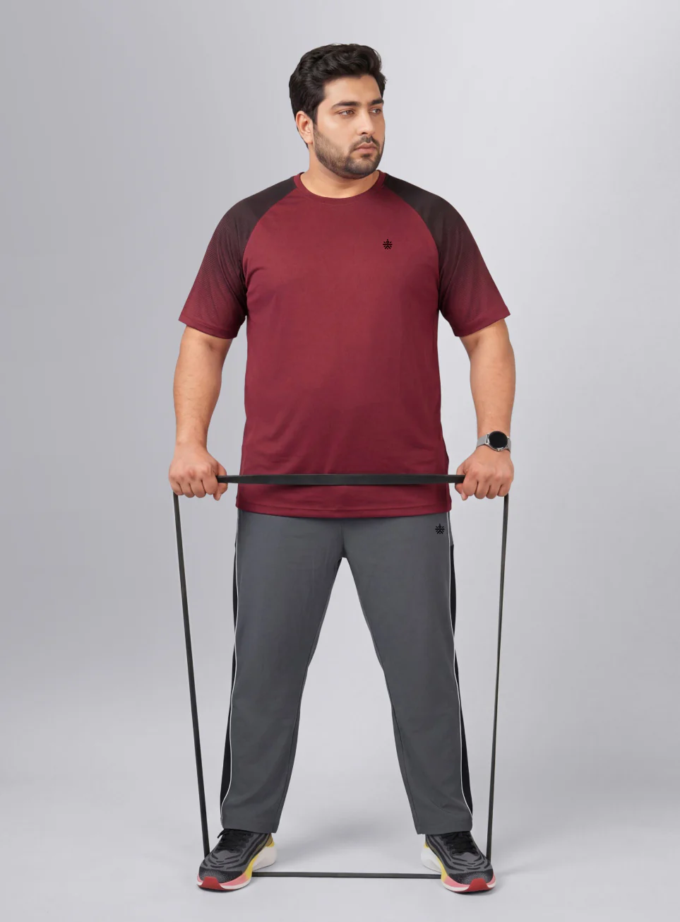 Men's Grey All Format Training Trackpants - Image 2