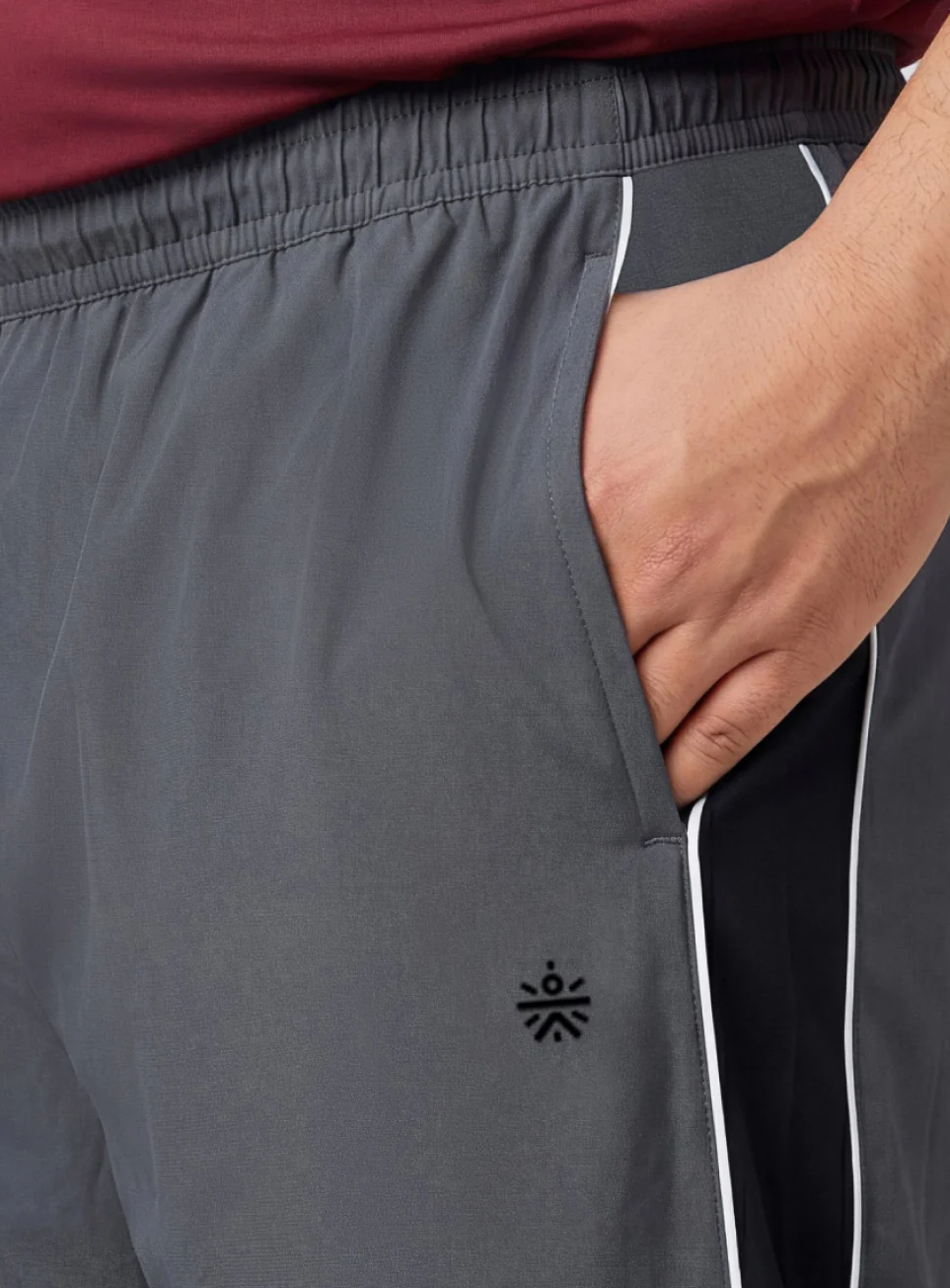 Men's Grey All Format Training Trackpants - Image 7