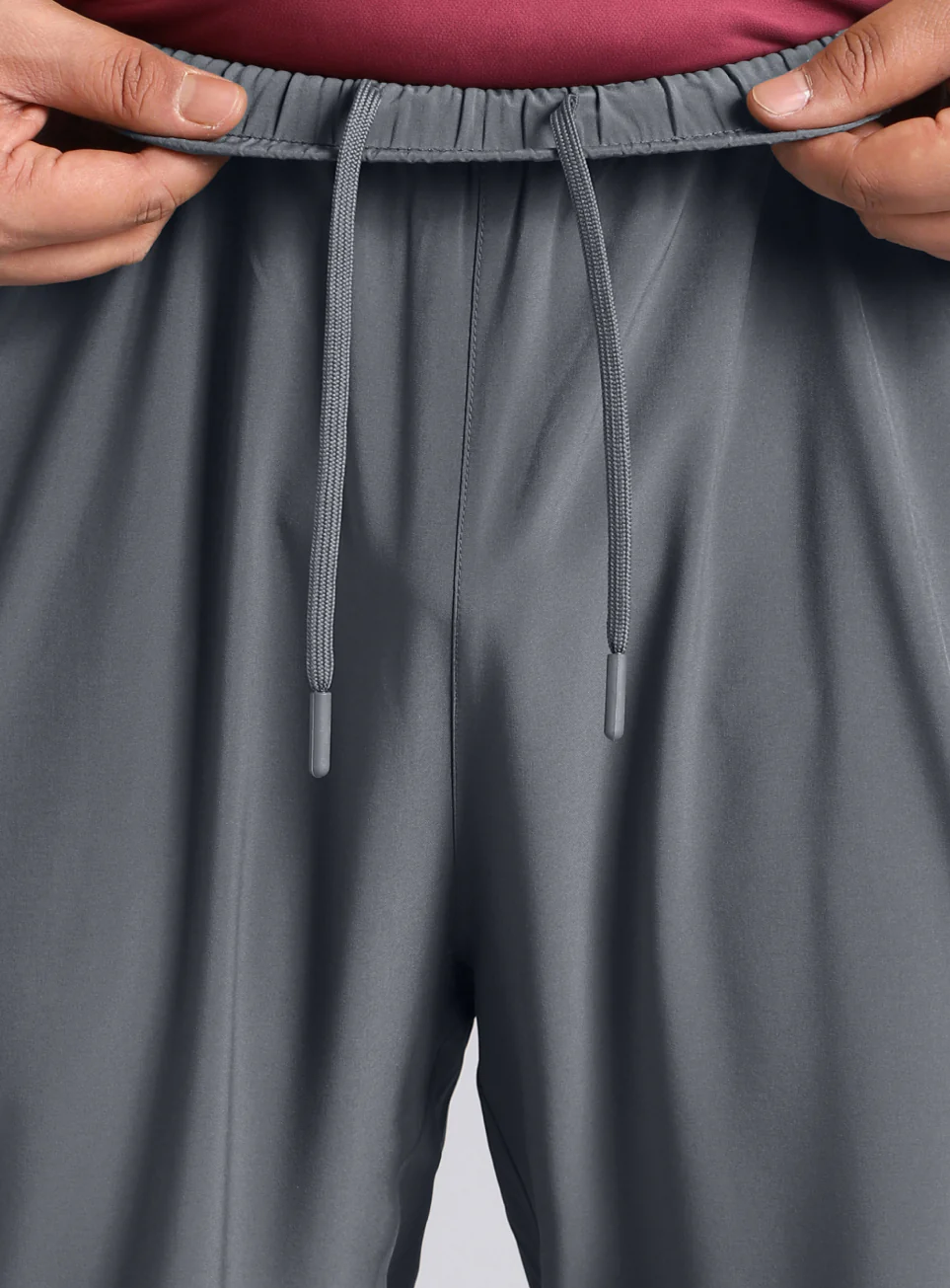 Men's Grey All Format Training Trackpants - Image 8