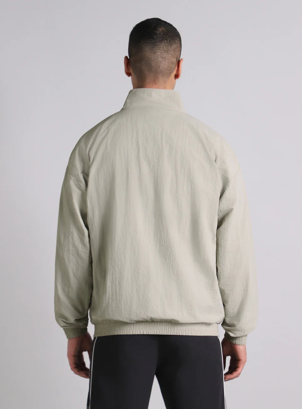 Men's Grey Power Up Layering Train Jacket - Image 6