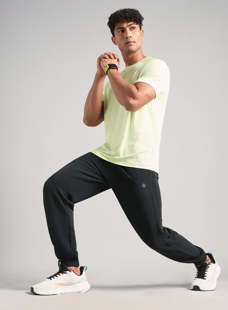 Men's Grey Run Impact Joggers - Image 2