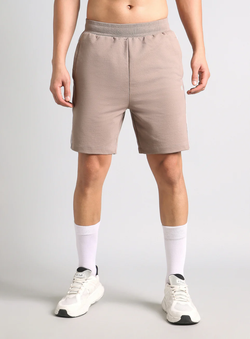 Men's Khaki Edge Line Training Shorts - Image 4