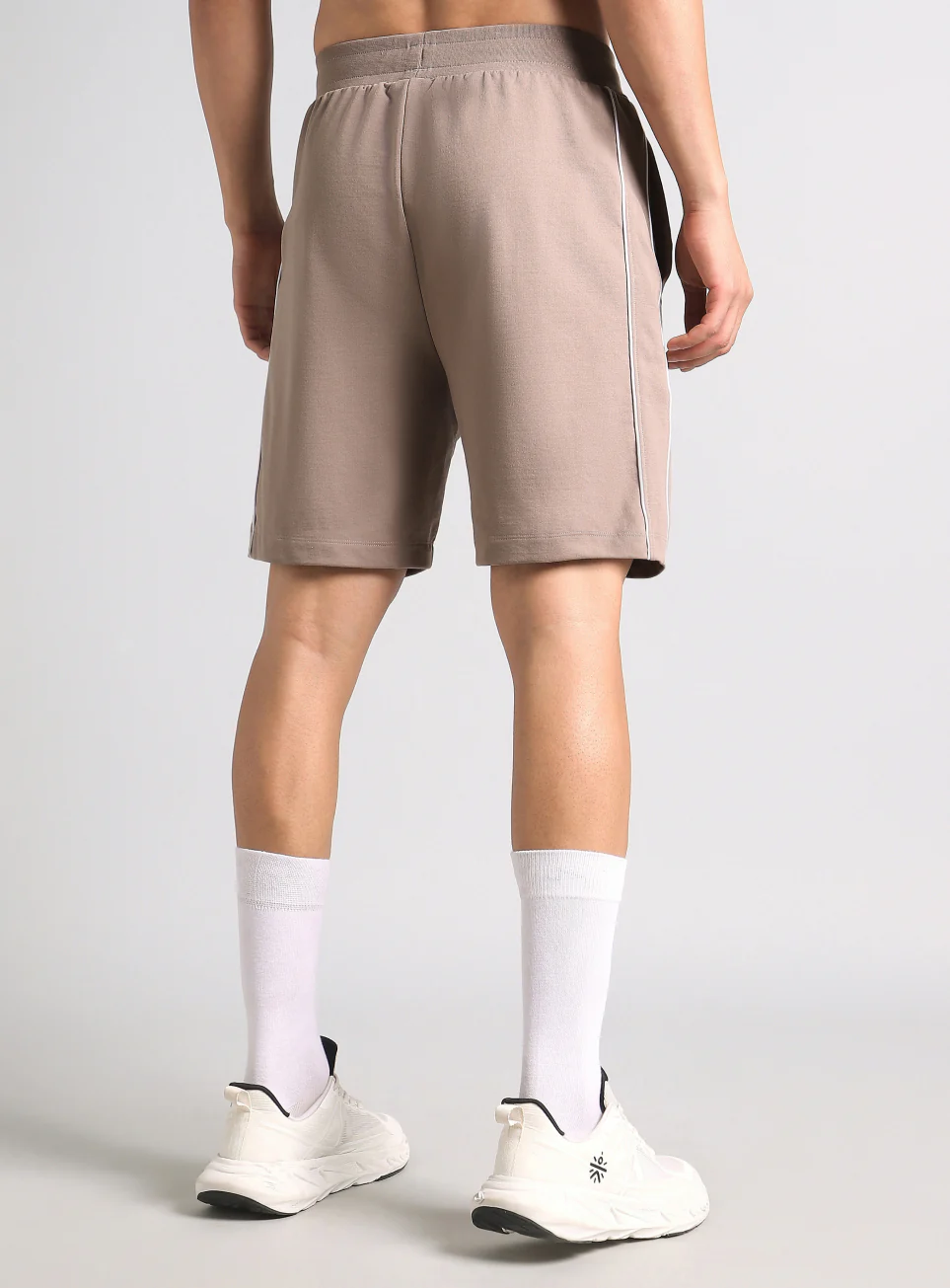 Men's Khaki Edge Line Training Shorts - Image 6