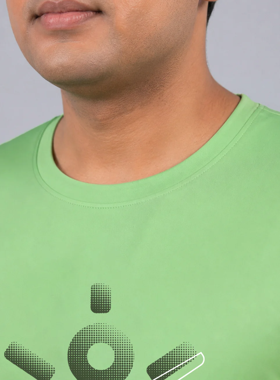 Men's Lime Cult Training Essential Plus Size T-shirt - Image 7