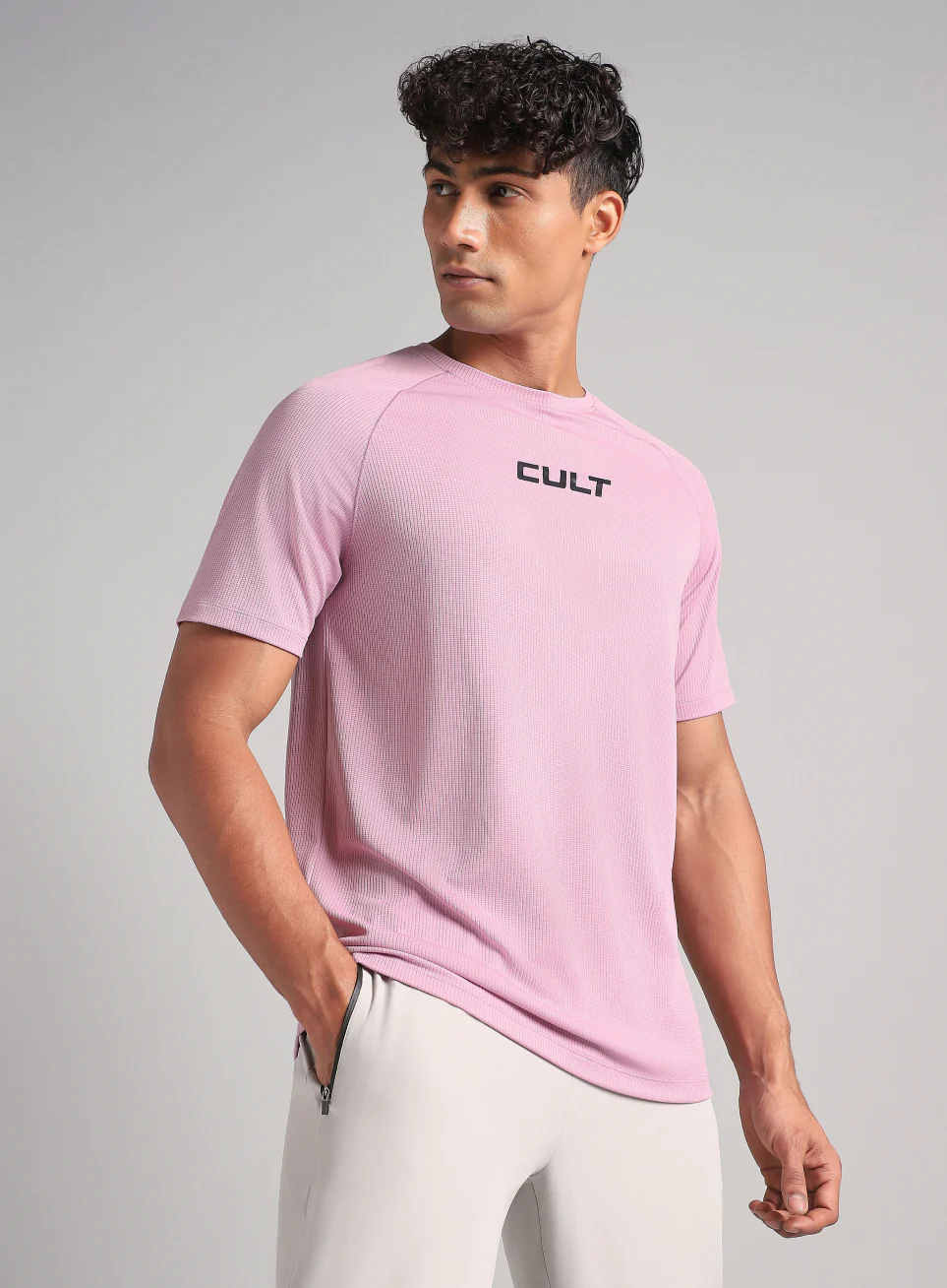 Men's Lt.Purple Easy Move Tee