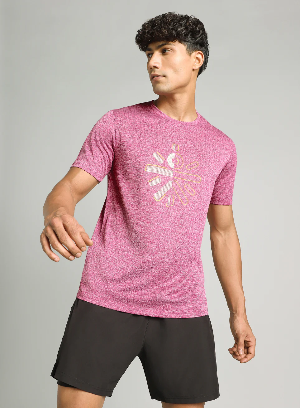 Men's Maroon Training Essential T-shirt