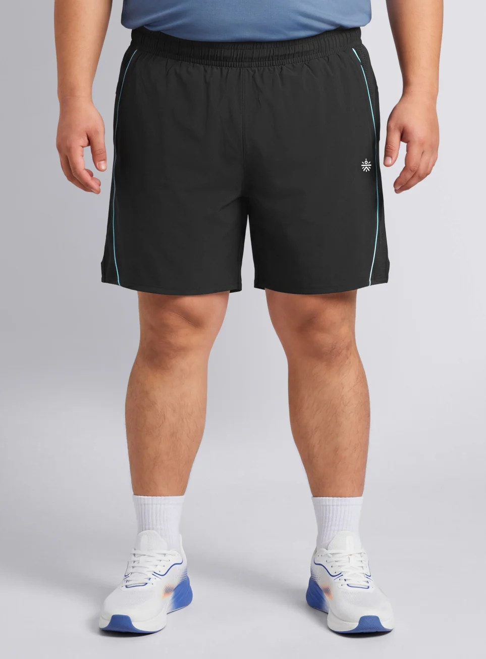 Men's Men's Grey Air Flex Training Plus Size Shorts - Image 4