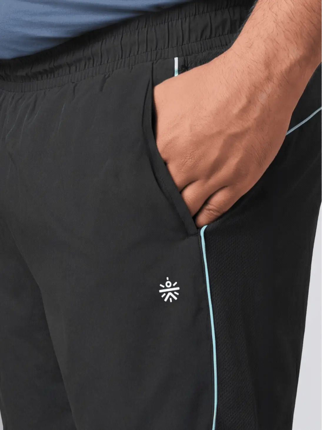Men's Men's Grey Air Flex Training Plus Size Shorts - Image 7