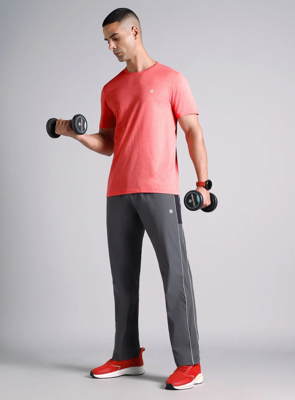 Men's Move All Day Peach Comfortech T-shirt - Image 3