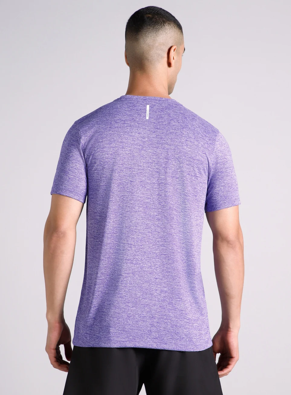 Men's Move All Day Purple Comfortech T-shirt - Image 6