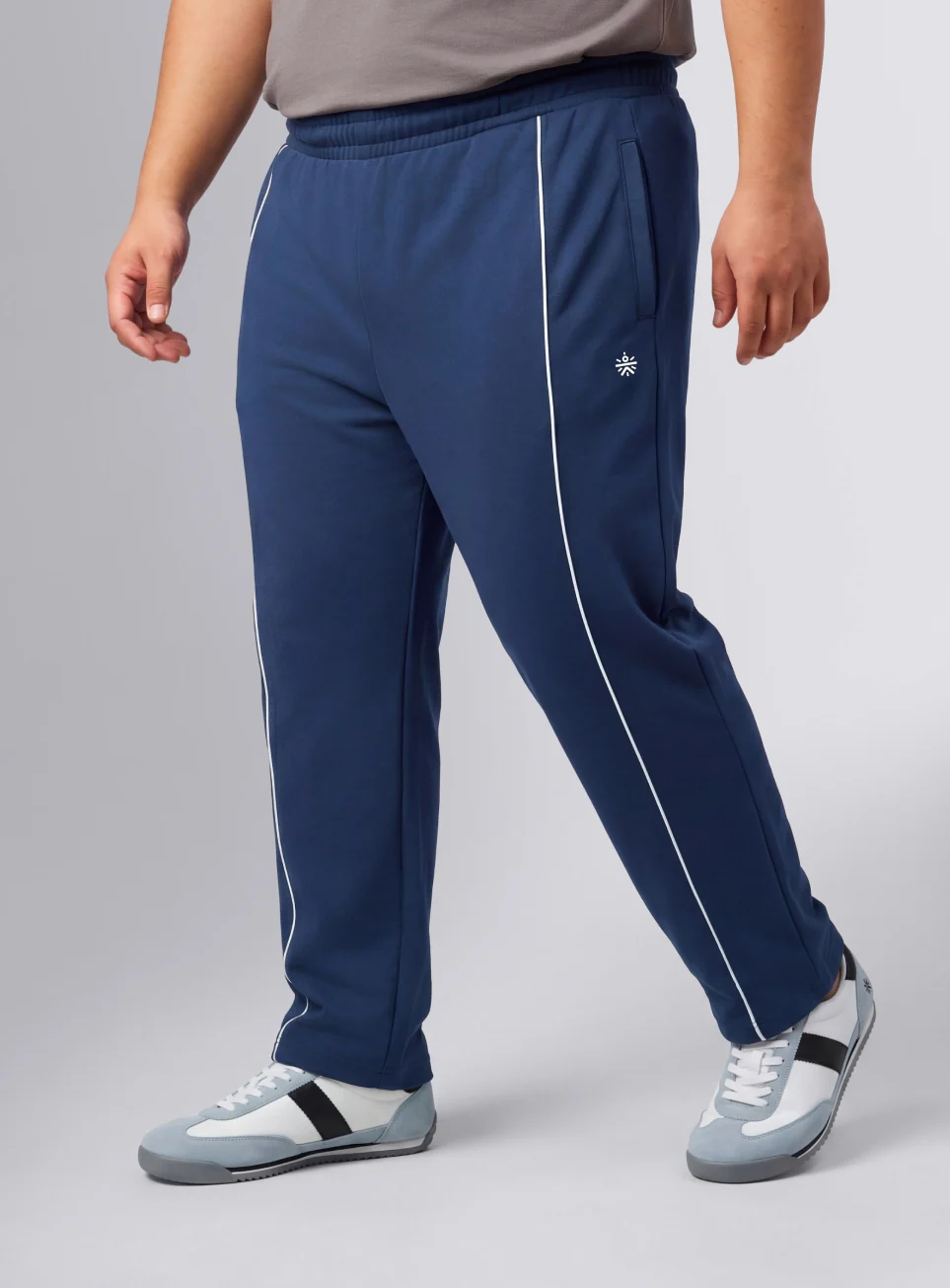 Men's Navy Beyond Play Plus Size Trackpants