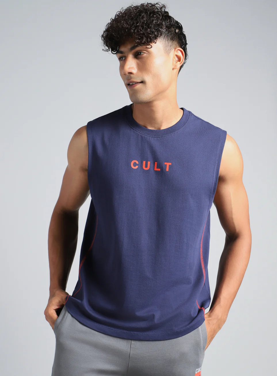 Men's Navy Chill Day Tank