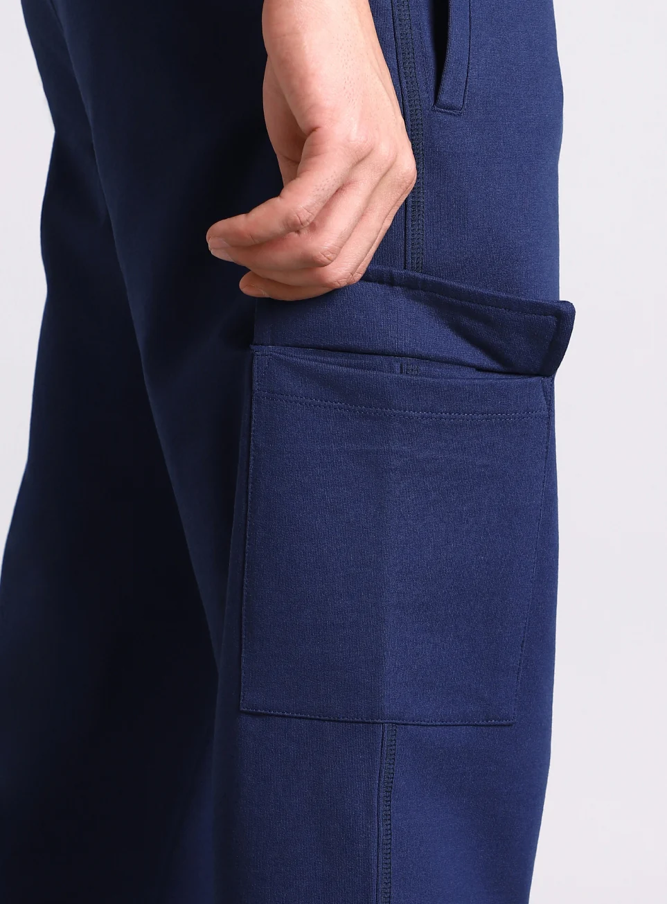 Men's Navy Play In-Out Trackpants - Image 8