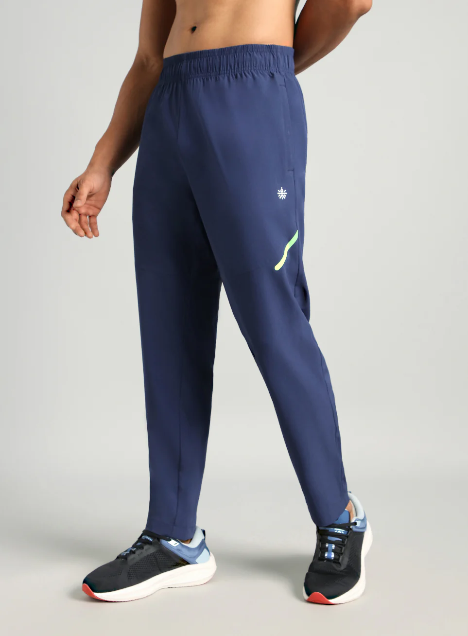 Men's Navy Power Pop Training Trackpants
