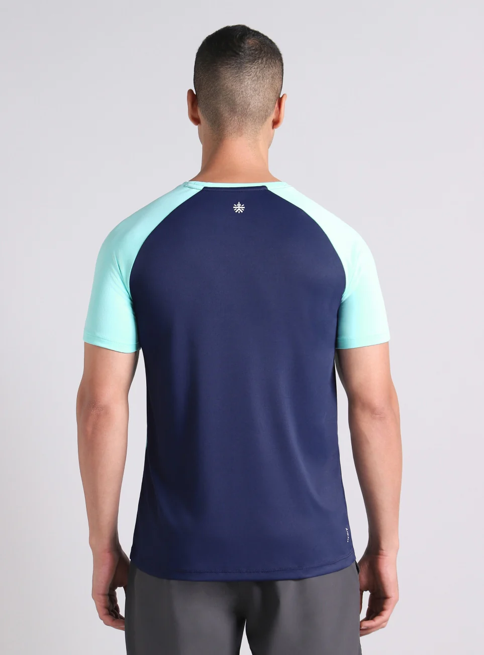 Men's Navy Power Up Training T-shirt - Image 6