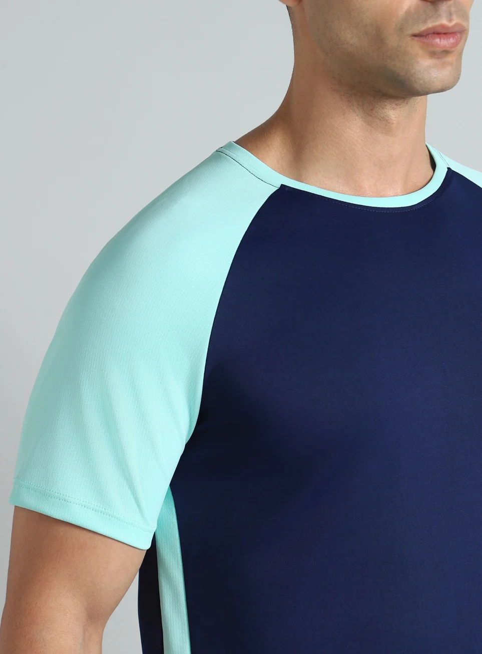 Men's Navy Power Up Training T-shirt - Image 7