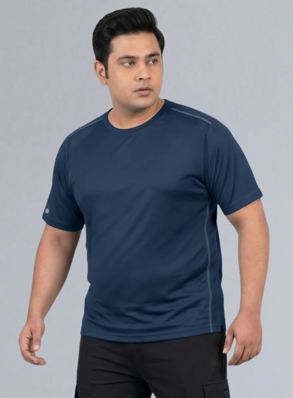 Men's Navy Training Essential Plus Size T-shirt