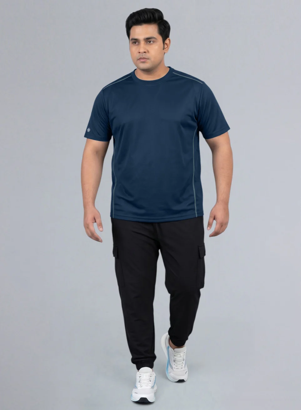 Men's Navy Training Essential Plus Size T-shirt - Image 2