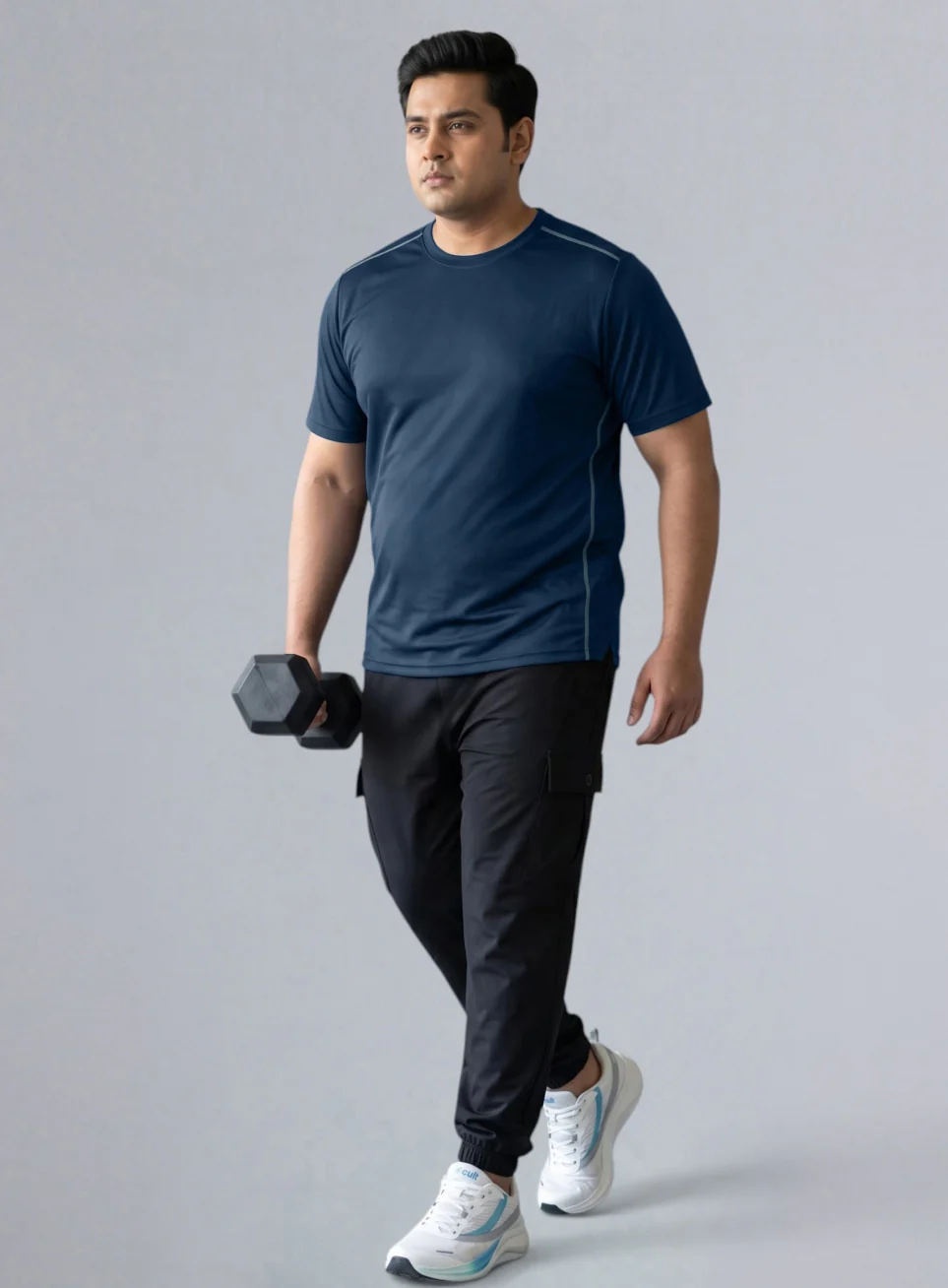 Men's Navy Training Essential Plus Size T-shirt - Image 3