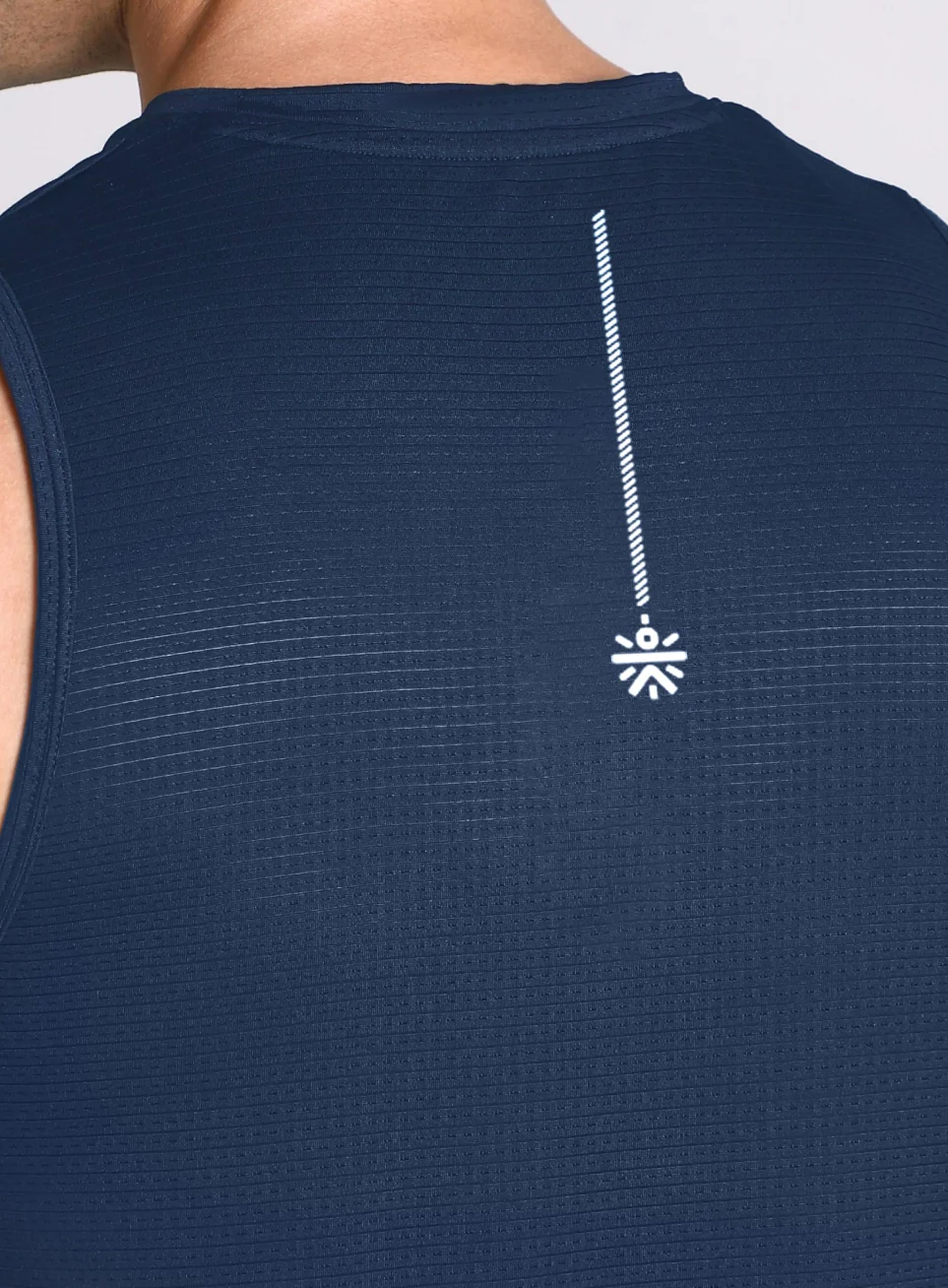 Men's Navy Training Essential Plus Size Tank - Image 7