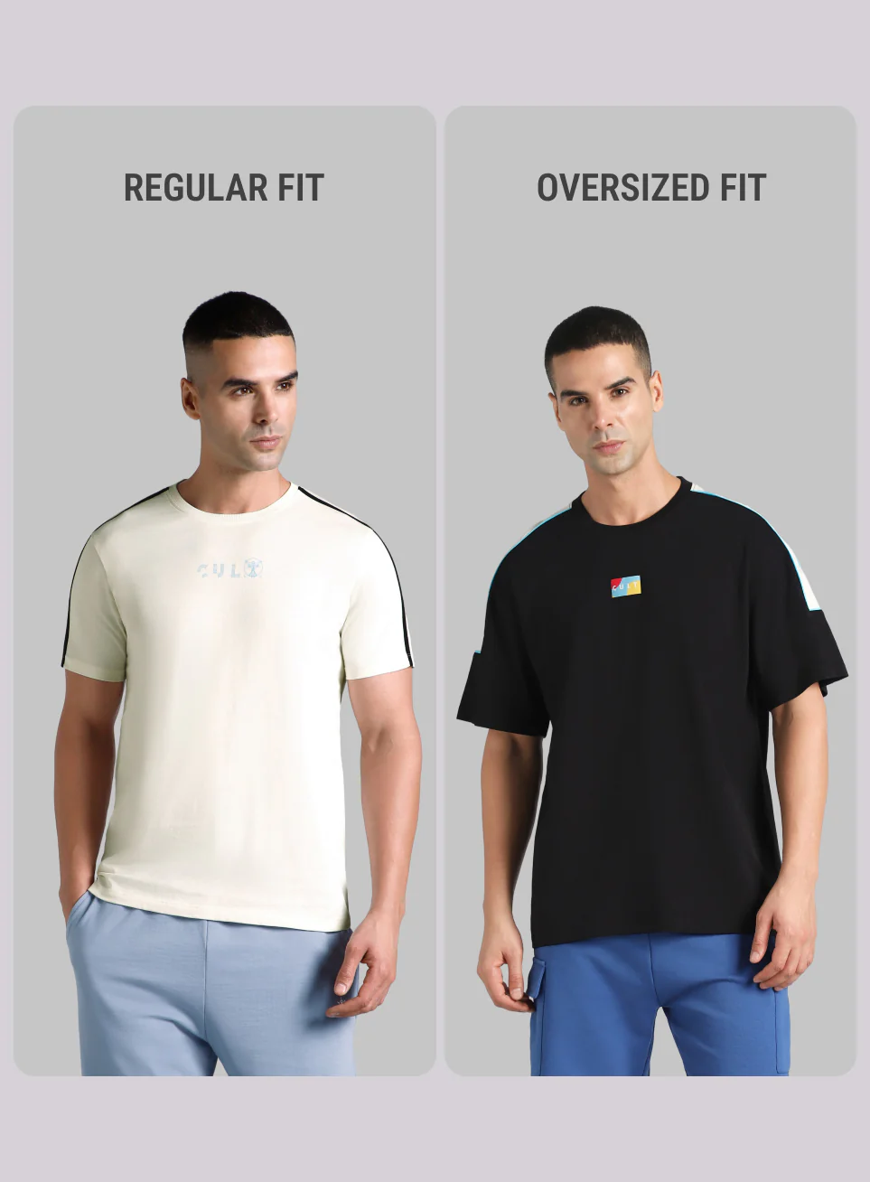Men's Neon Black Fun and Play Sporty Oversized Fit T-shirt - Image 10