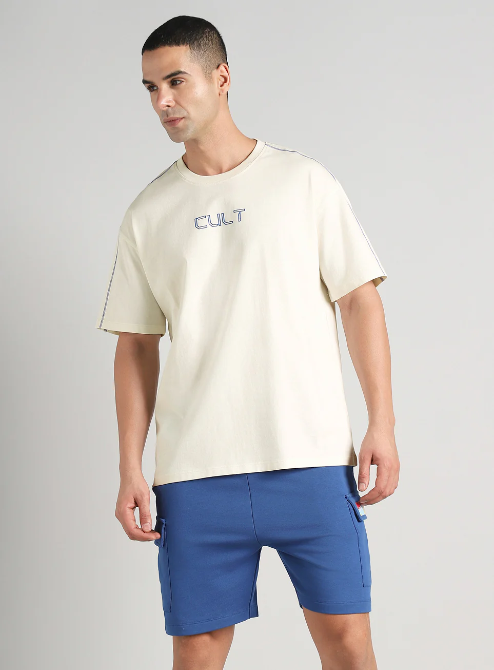 Men's Off White Built Different Oversized Fit T-shirt - Image 4