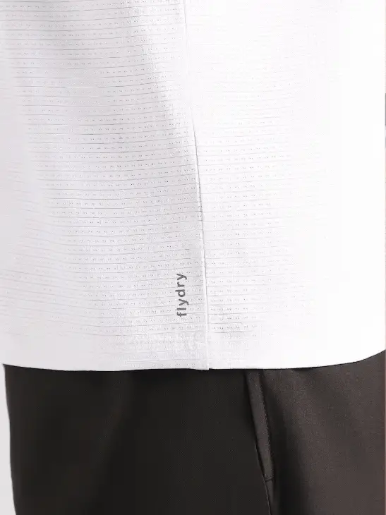 Men's Off White Ultra Runner's Technical Knit T-shirt - Image 9