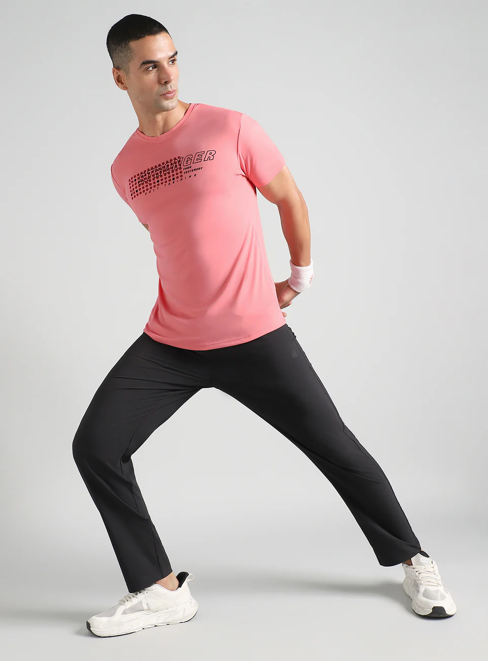 Men's Peach Train Stronger T-shirt - Image 3