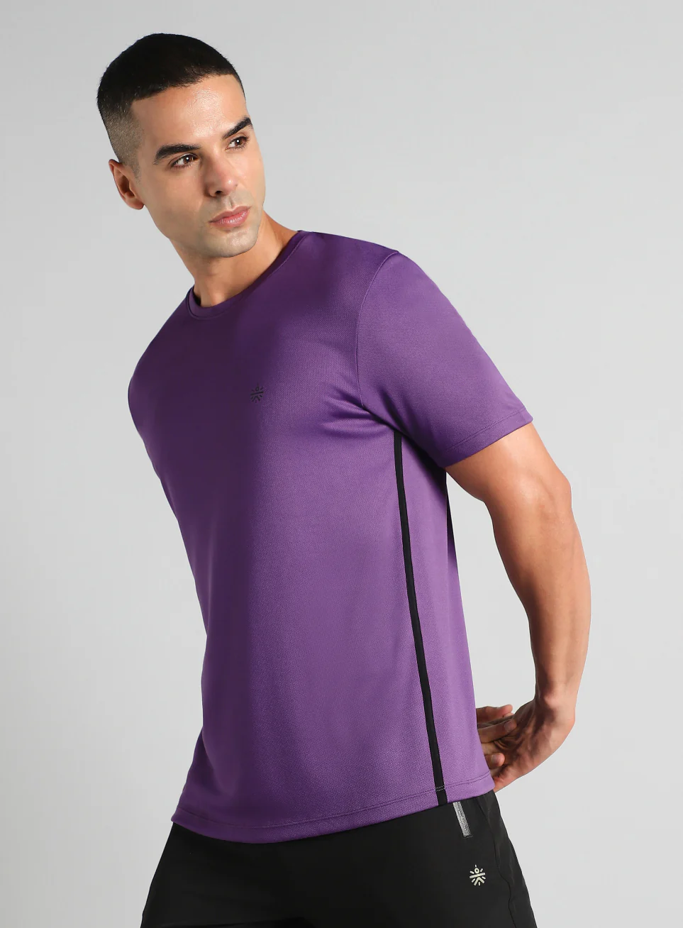 Men's Purple All Format Training T-shirt