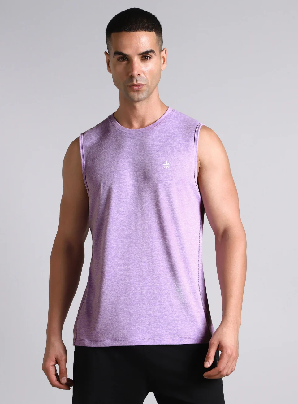 Men's Purple Training Essential COMFORtech Tank - Image 4