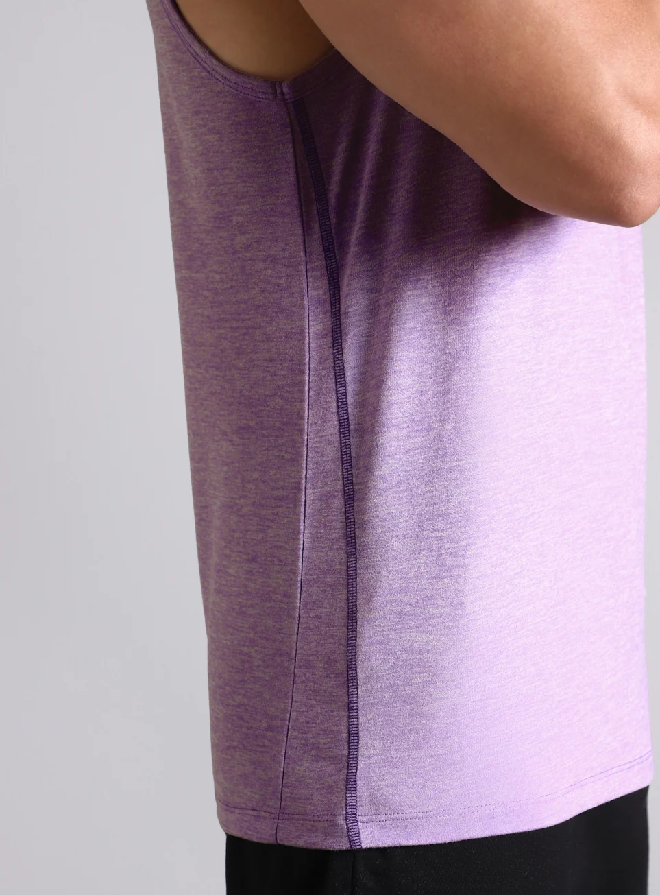 Men's Purple Training Essential COMFORtech Tank - Image 9
