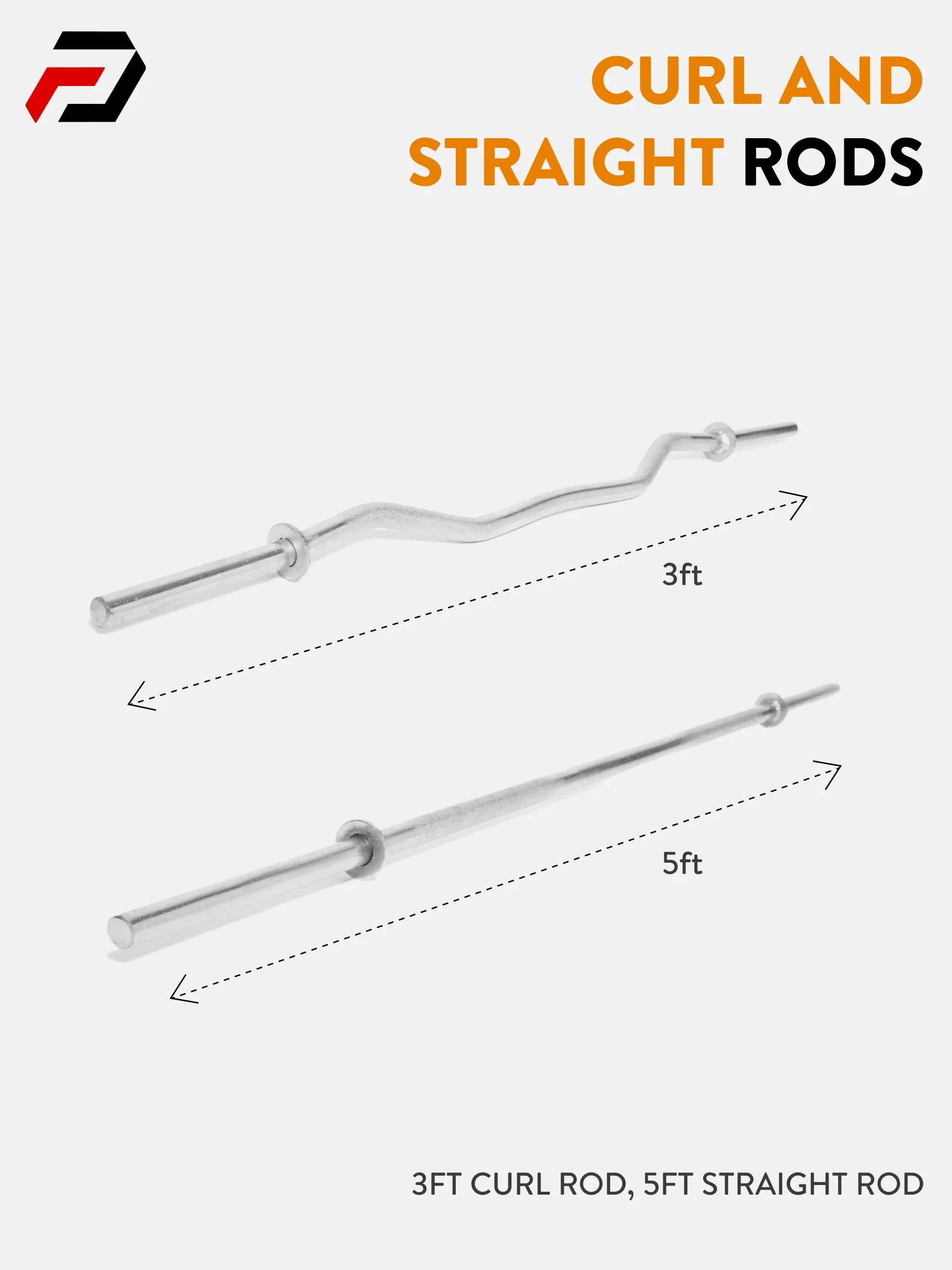 40 kg PVC Curl, Straight Rod Home Gym Combo - Image 6