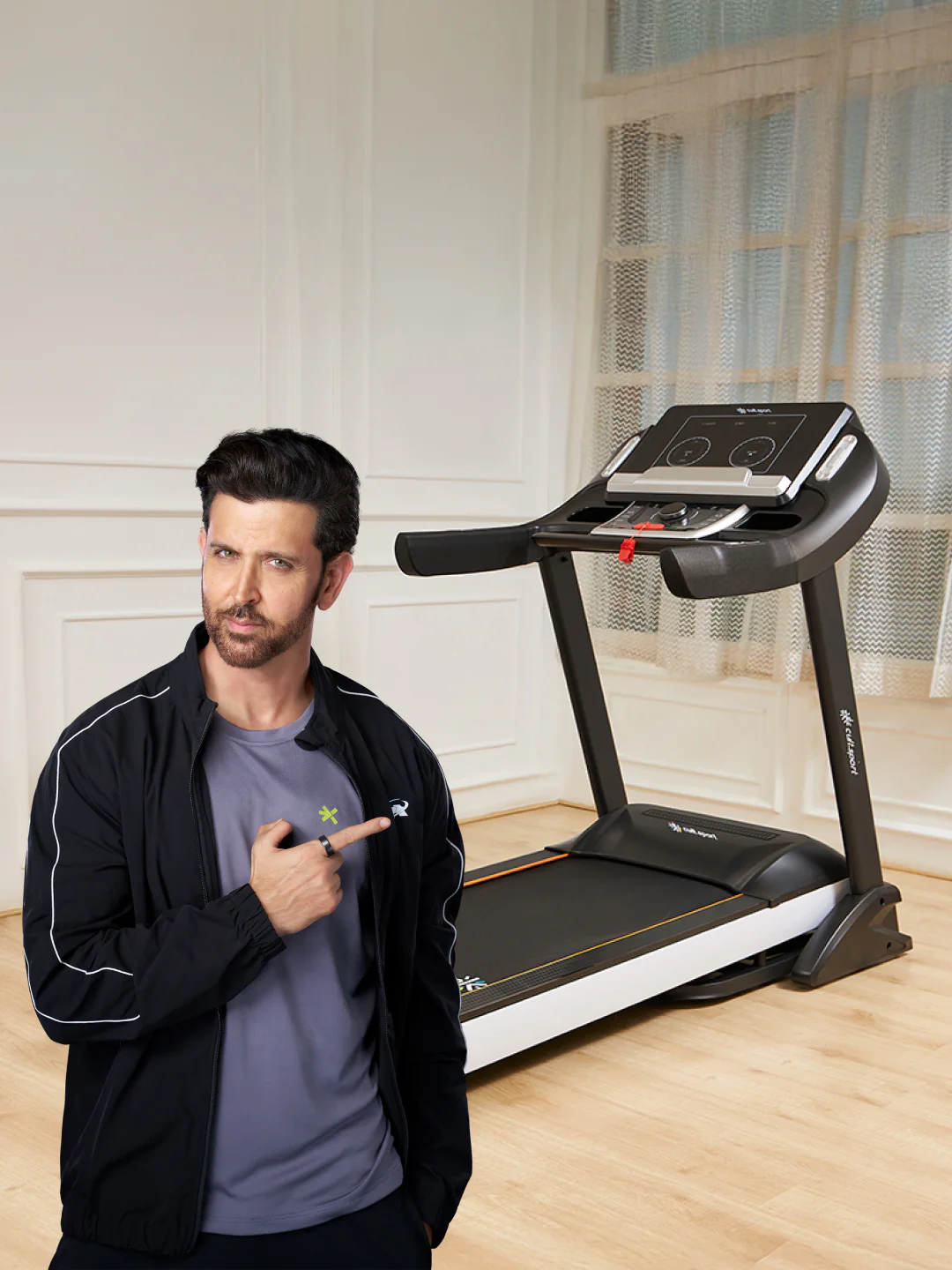 Smartrun Dallas 7 HP Peak Treadmill | 15-level Auto-Incline | Max Weight-150kg | Max Speed-20kmph (with 6 Months Extended Warranty) - Image 2