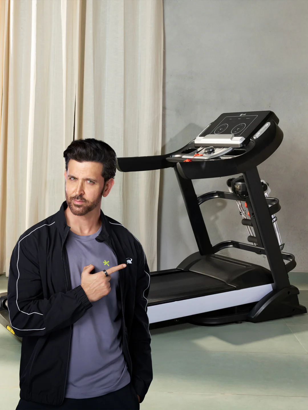 Smartrun Davie 7 HP Peak Treadmill | 15-level Auto-Incline & Massager | Max Weight-150kg | Max Speed-20kmph (with 6 Months Extended Warranty) - Image 2