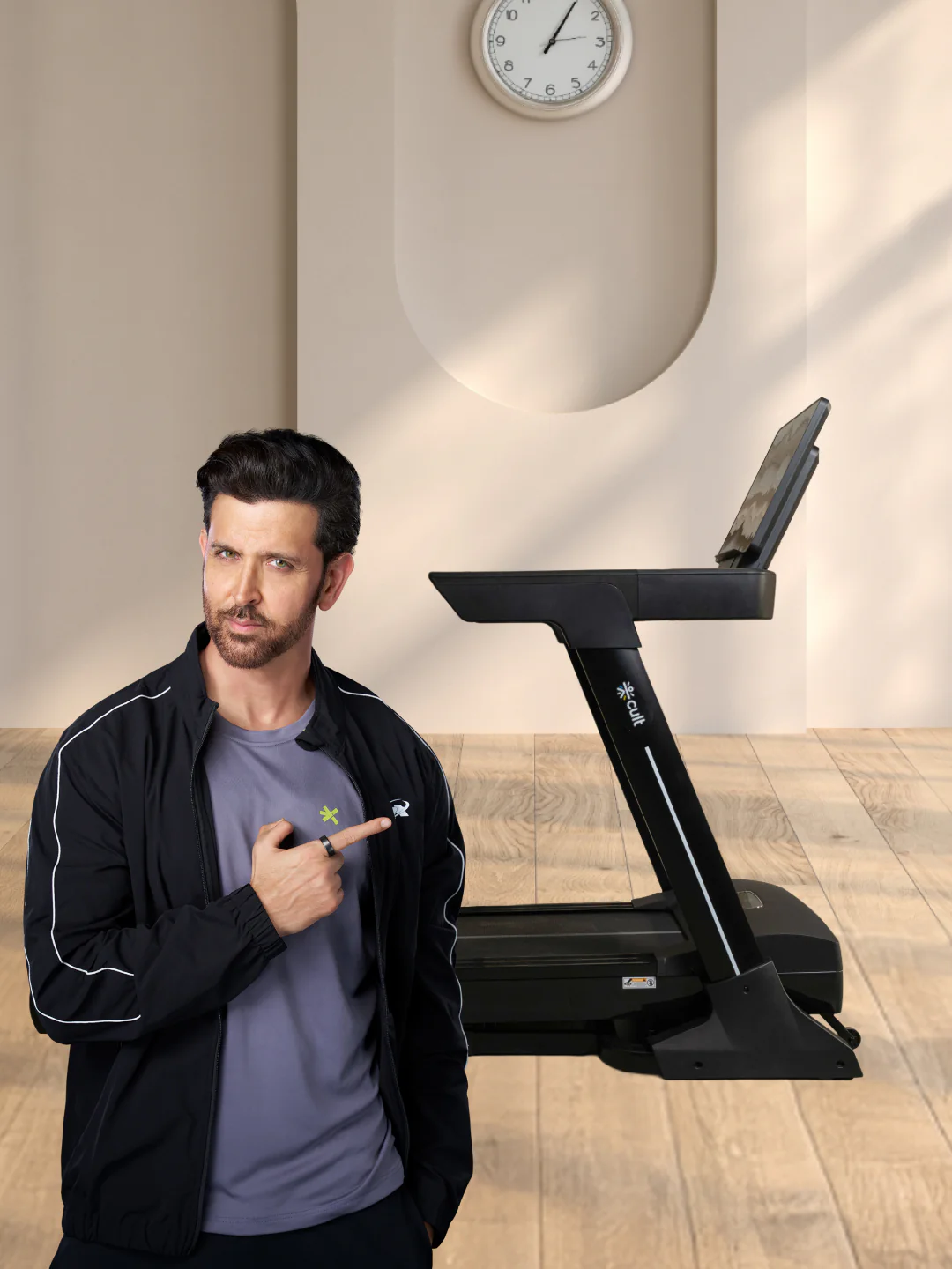 Cult SmartStrideElite Brushless BLDC-AC Motor (8HP Peak) Treadmill | Max Weight: 150kg | 20 Level Auto Incline (with 6 months extended warranty) - Image 2