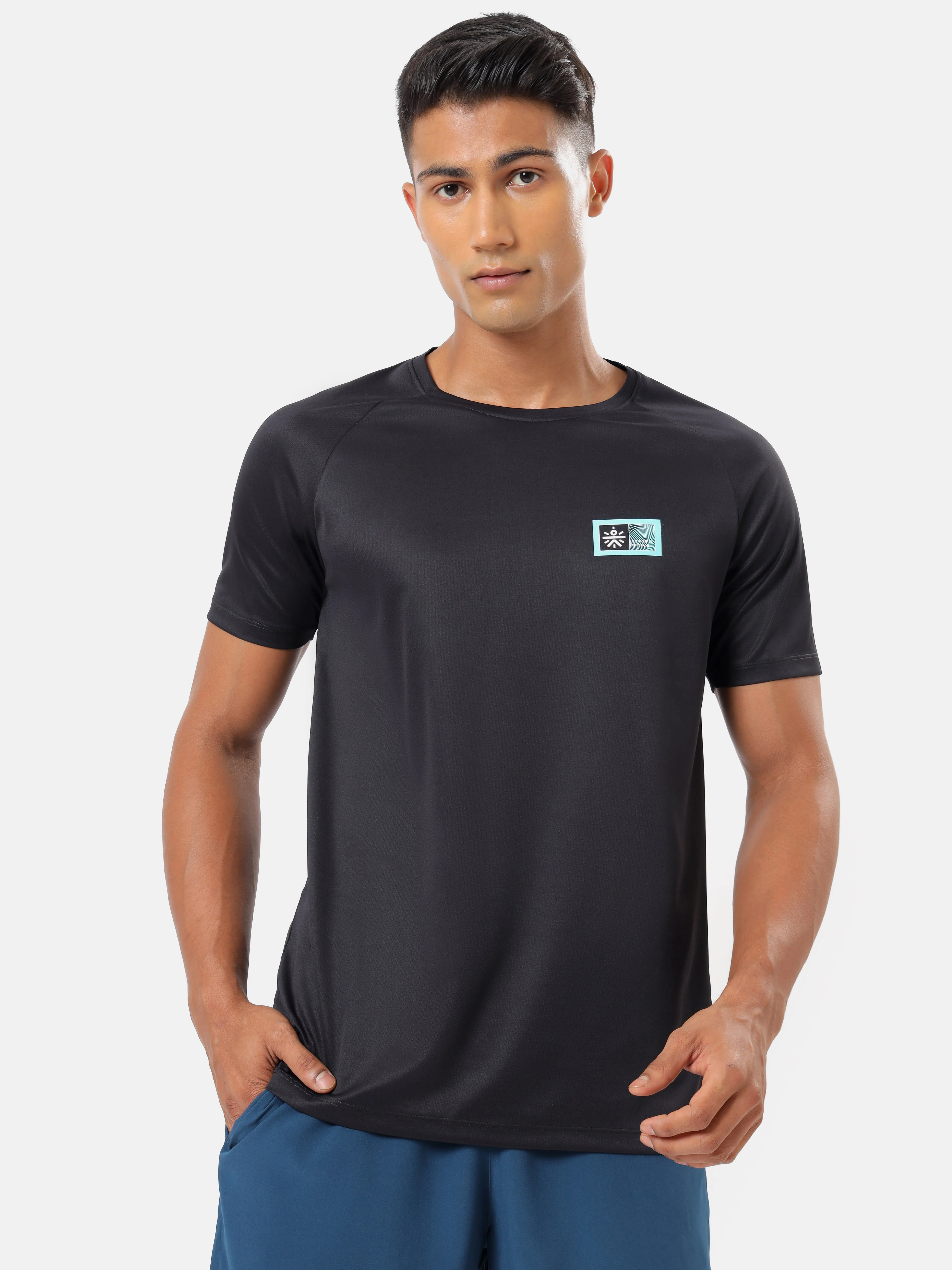Solid Raglan T-shirt with Logo Pack of 2 - Image 5