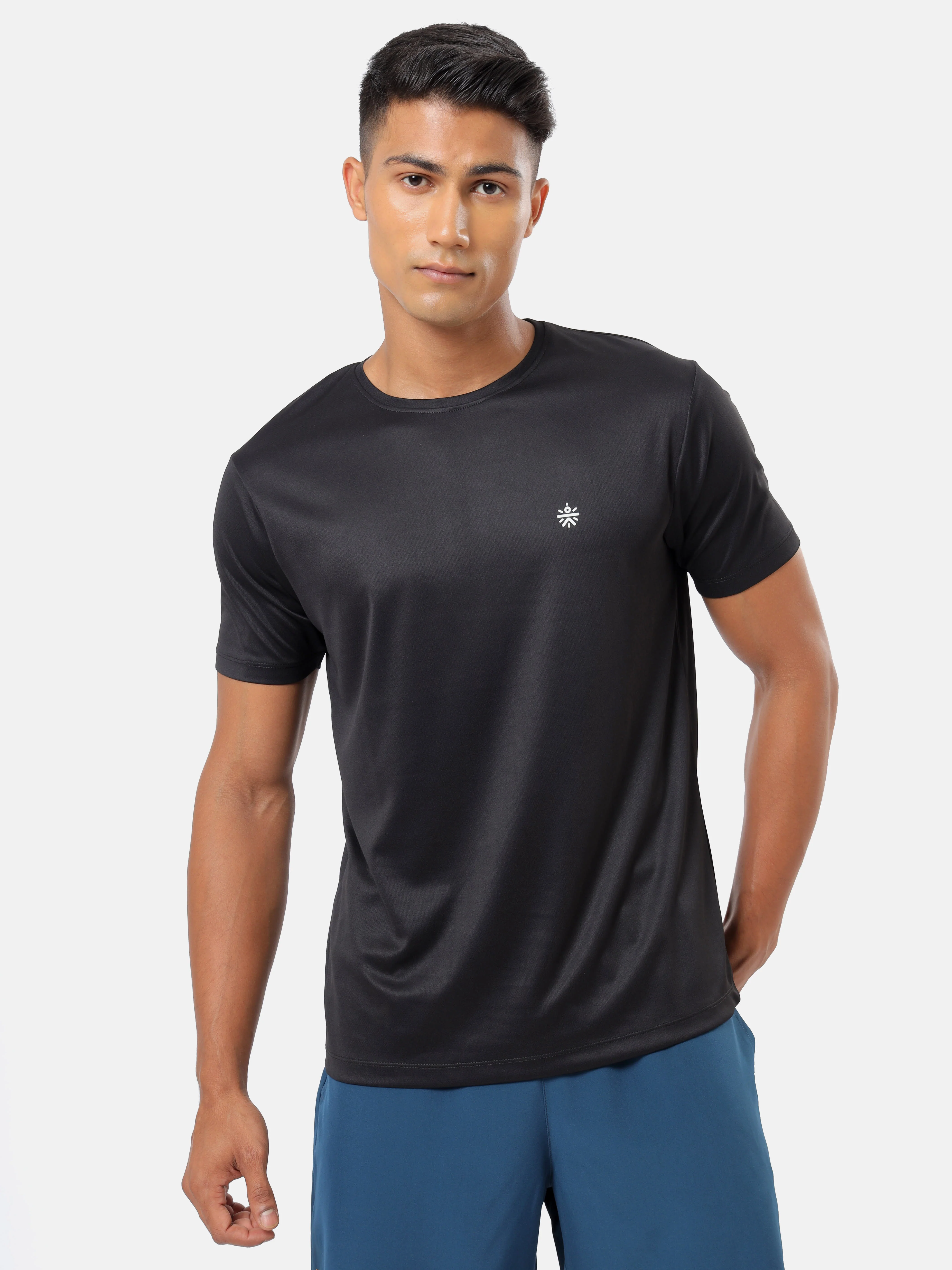 Textured Performance T-shirt with Logo Pack of 2 - Image 5