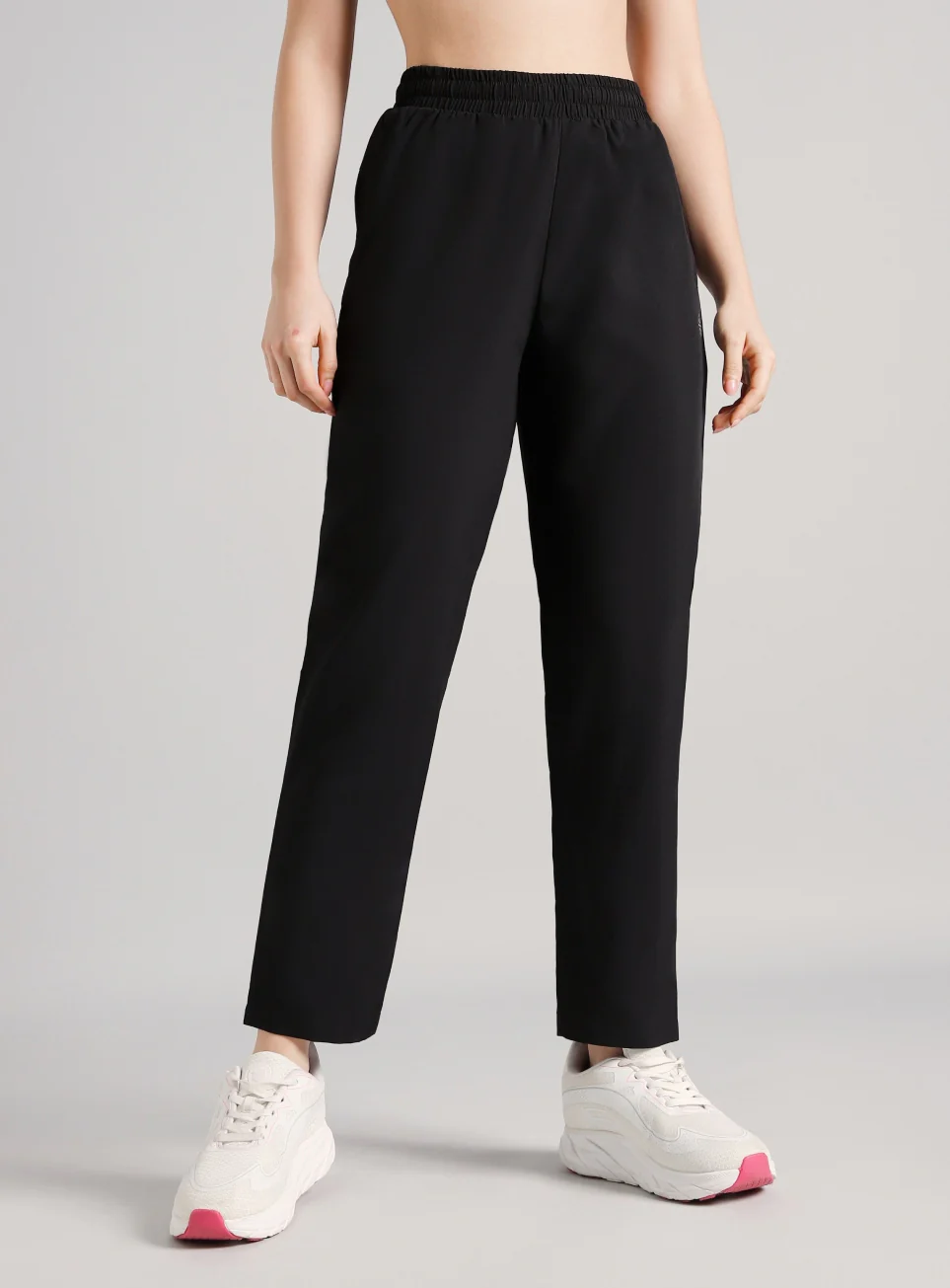 Women's Black After Dark Running Trackpants