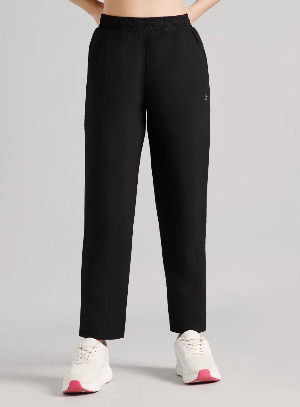 Women's Black After Dark Running Trackpants - Image 4
