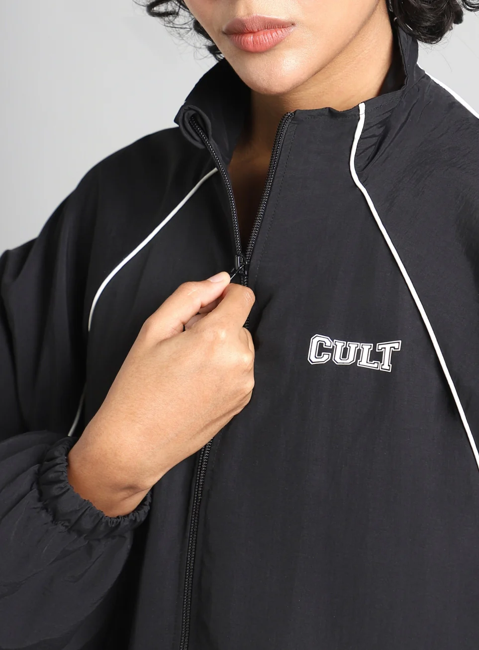Women's Black Combat Pro Relaxed Fit Jacket - Image 7