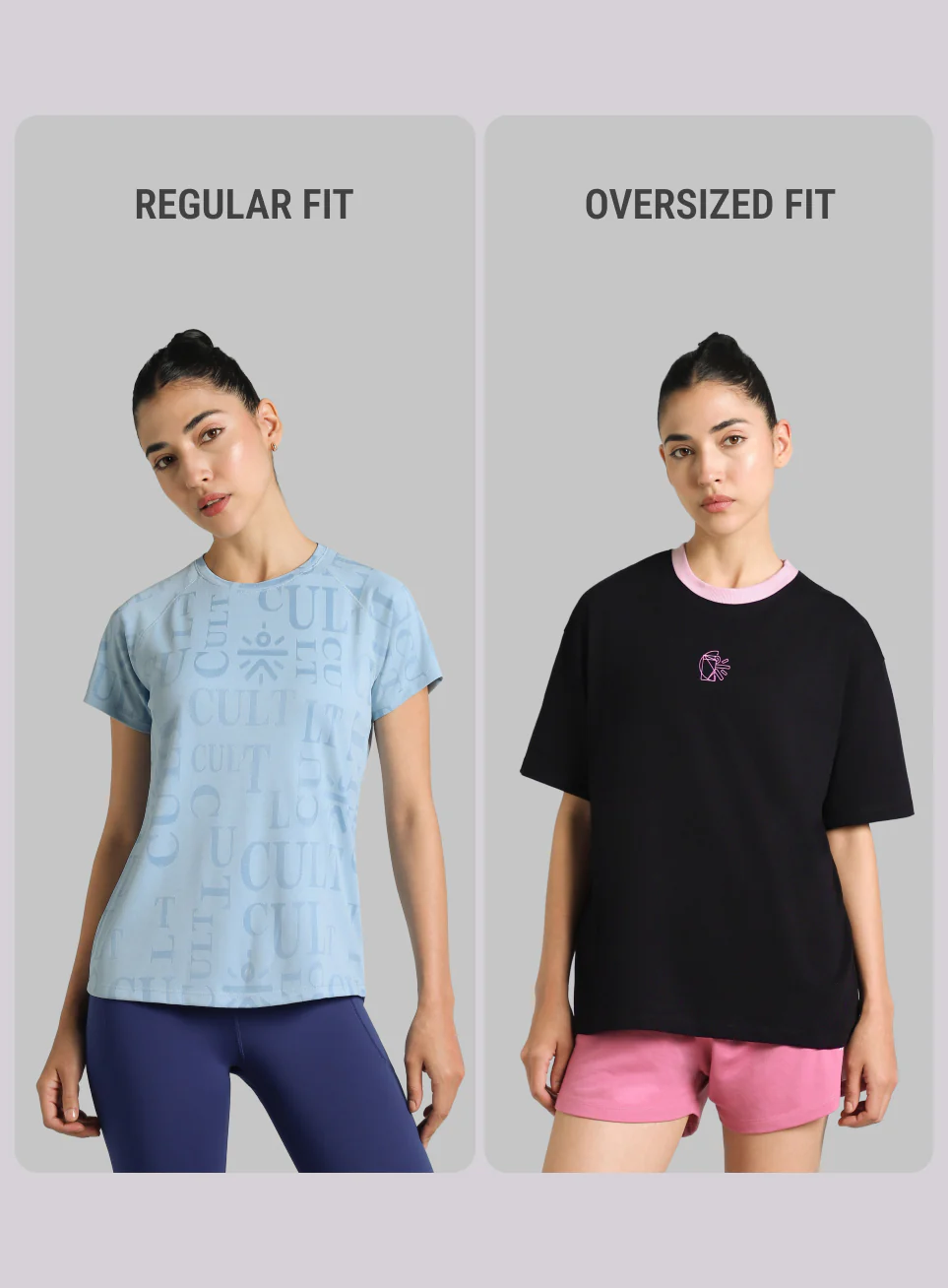 Women's Black Cult Logomania Print Oversized Fit T-shirt - Image 10